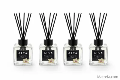 מפיץ ריח "alya" וניל מארז 4 יח