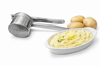 מועך ירקות/תפוח אדמה נירוסטה 10/18 inox