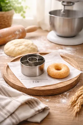 קורצן עוגיות יויו /מיני דונאטס 5 ס"מ