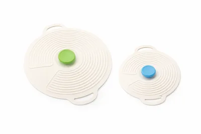 זוג מכסים רב שימושים מסיליקון מידה 20 ו28 ס"מ