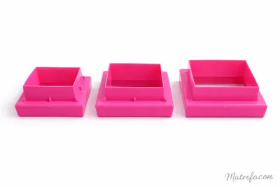 סט קורצנים מרובע בשישה גדלים