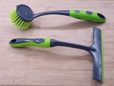 סט מגב + מברשת בשילוב סיליקון