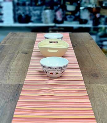 ראנר פי וי סי בעיצוב ראטרו 150*30 ס"מ "פסים"