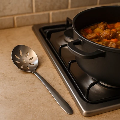 כף חורים נירוסטה איכותית/