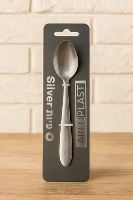 מארז כפיות "silver" כסופות 6 יח ארקופלאסט