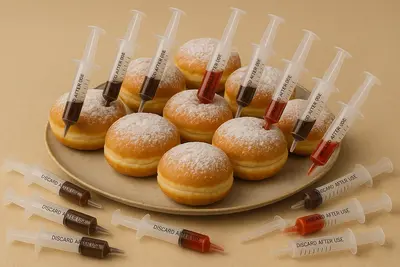 מזרק לשוקלד 20 מ"ל מארז 12 יח