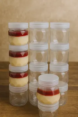 סט 12 קופסאות 100 מ"ל מעוצבות 6/6