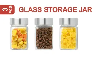 3 צנצנות תבלינים סאנרוף 300 מ"ל