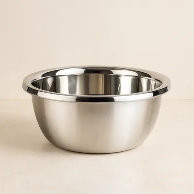 קערה נירוסטה מחוזקת אל חלד מידה 32 ס"מ