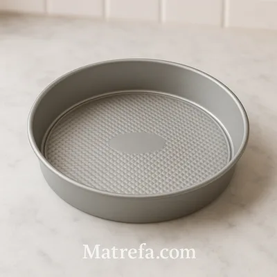 תבנית עגולה 24*5 ס"מ בציפוי נון סטיק "PYREX"