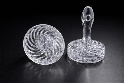 קורצן אקריל ספירלל עם שקע למעמול/מקרוד 6 ס"מ