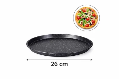 מגש פיצה עגול טפלון 26 ס"מ