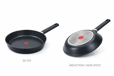 מחבת 32 נון סטיק אינדוקציה עם הנקודה האדומה