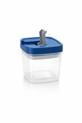 קופסה פלאסט מכסה ואקום 350 מ"ל 8*8*9.5 ס"מ