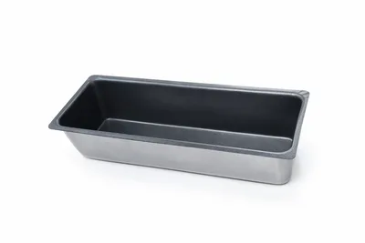 תבנית מלבנית מקצועית בציפוי טפלון שחור 26*10*7.5 ס"מ