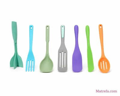 סט סיליקון כולל כף לפירוק בשר 7 חלקים מובילים