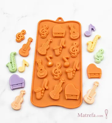 תבנית/שבלונה סיליקון כלי נגניה