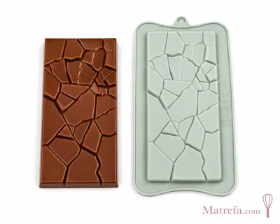 סיליקון שבלונה שוקולד פלטה דגם שיש 15*7.5 ס"מ