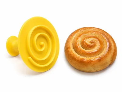 חותמת/קורצן לחמניות מקצועית שבלול