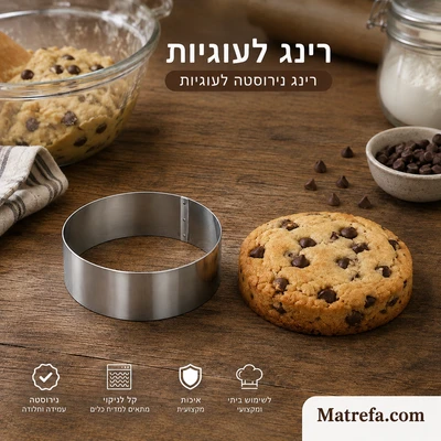 רינג 8 גובה 2.5 ס"מ לקינוחים "קפטן"